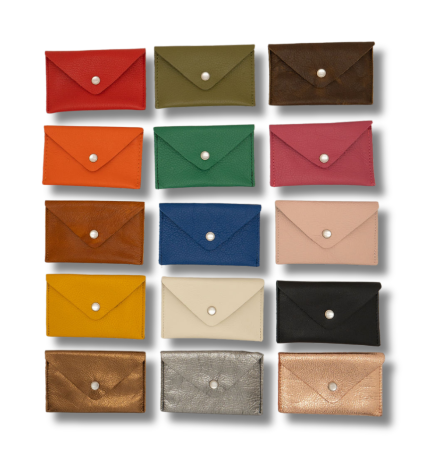 Card Case Wallet - Recycled Leather