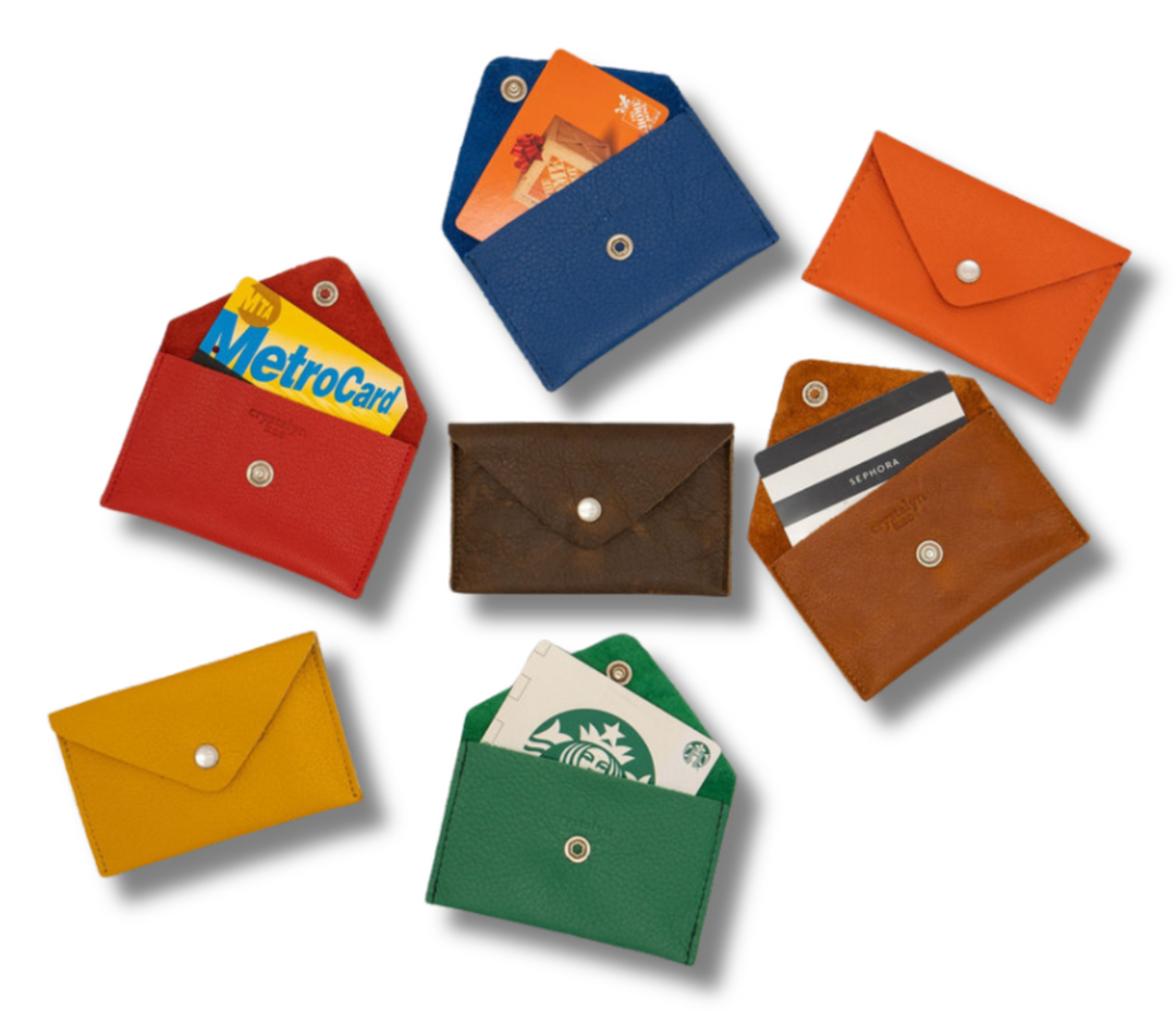 Card Case Wallet - Recycled Leather