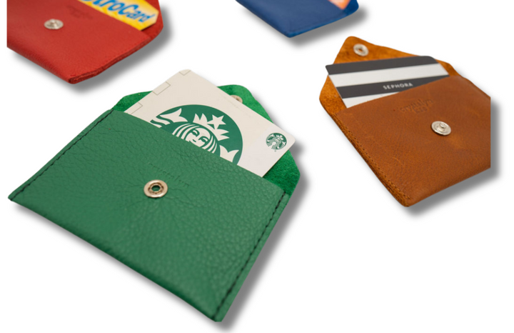 Card Case Wallet - Recycled Leather