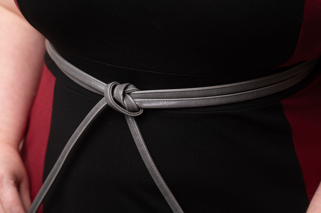 Skinny Wrap Belt - Vegan Leather
