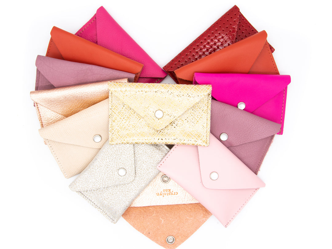 Card Case Wallet - Recycled Leather