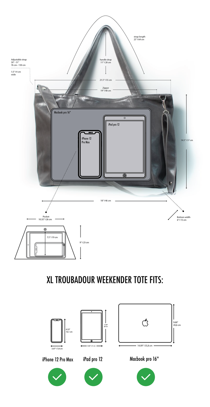 XL Troubadour Weekender Tote -