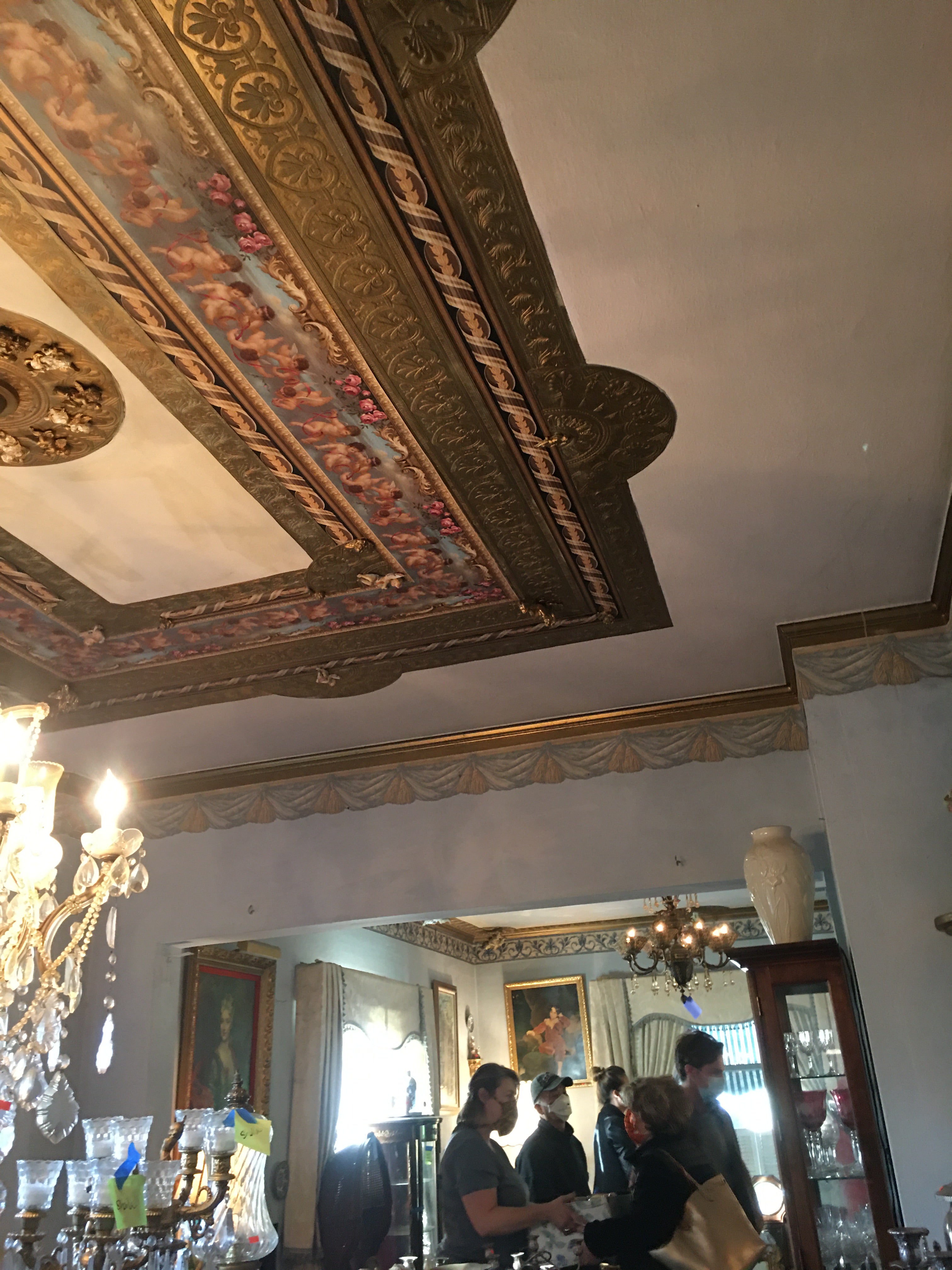 howard blair estate cieling fresco