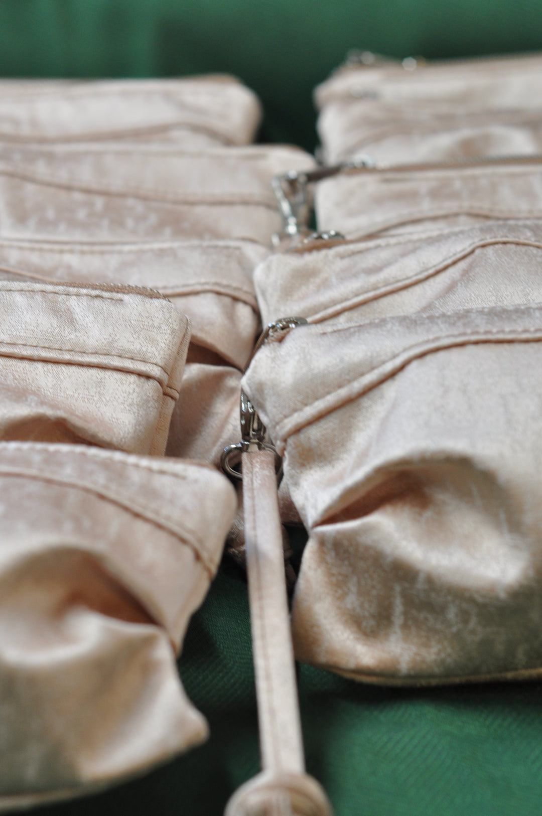 custom silk clutches for bridesmaids gifts