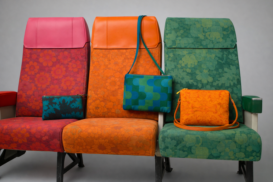 Vintage Airplane Fabric