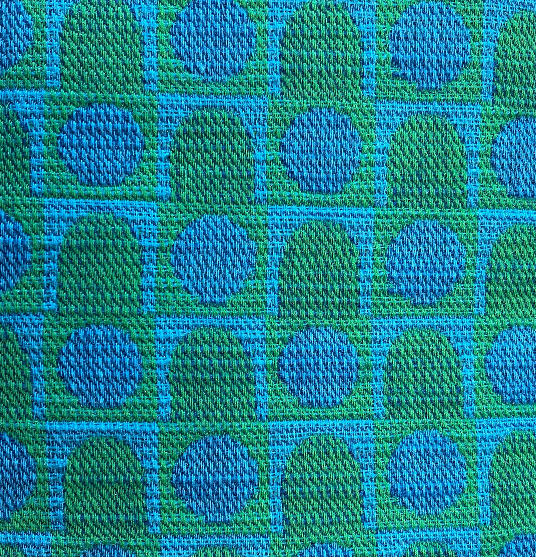 Arcade Dots Vintage Airplane Fabric