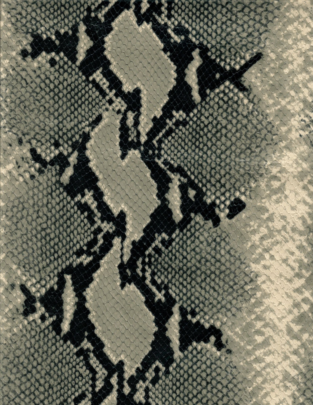 Python Embossed Leather