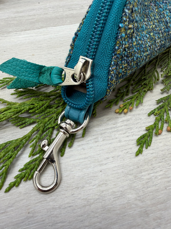 Cushioned Glasses Cases with ZIpper closure and Clip