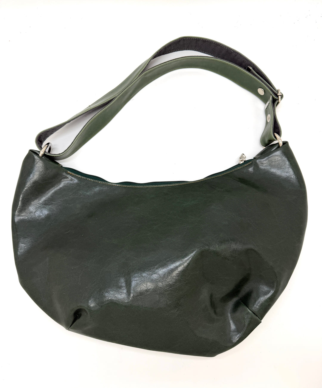 Charleston Large Hobo Bag - Floral Applique One of A Kind