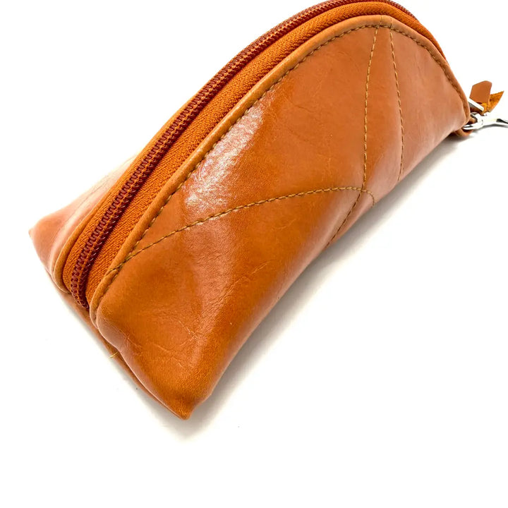 Cushioned Glasses Cases with ZIpper closure and Clip