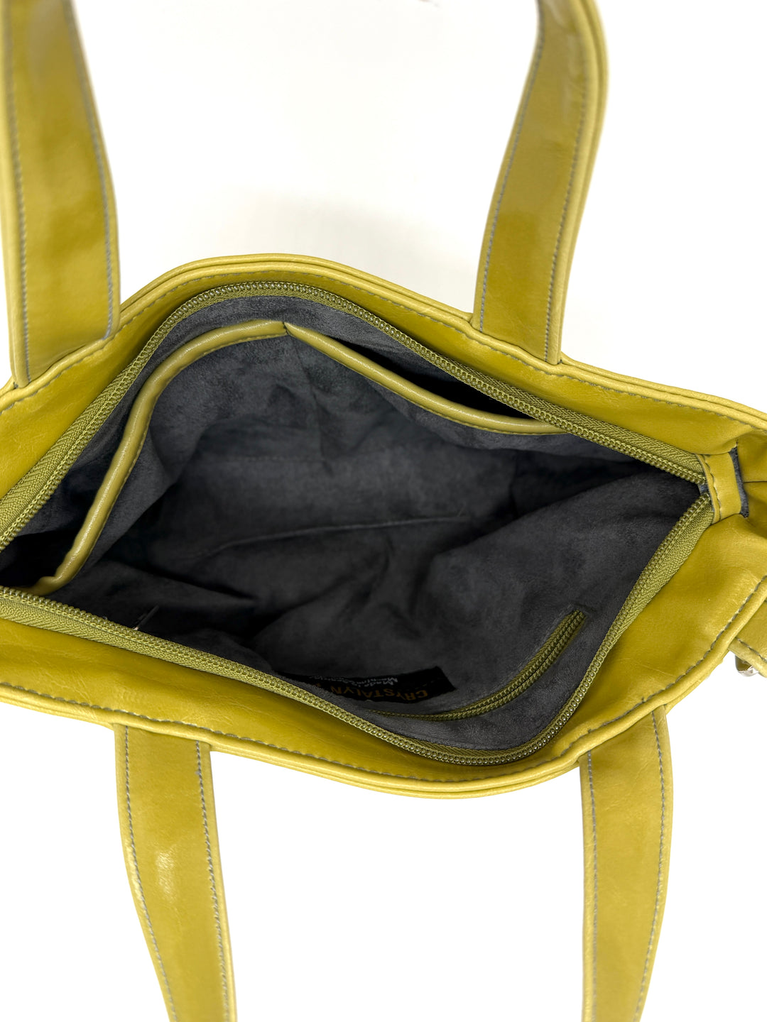 Mini Troubadour Tote - One of A Kind Citrine Floral Velvet