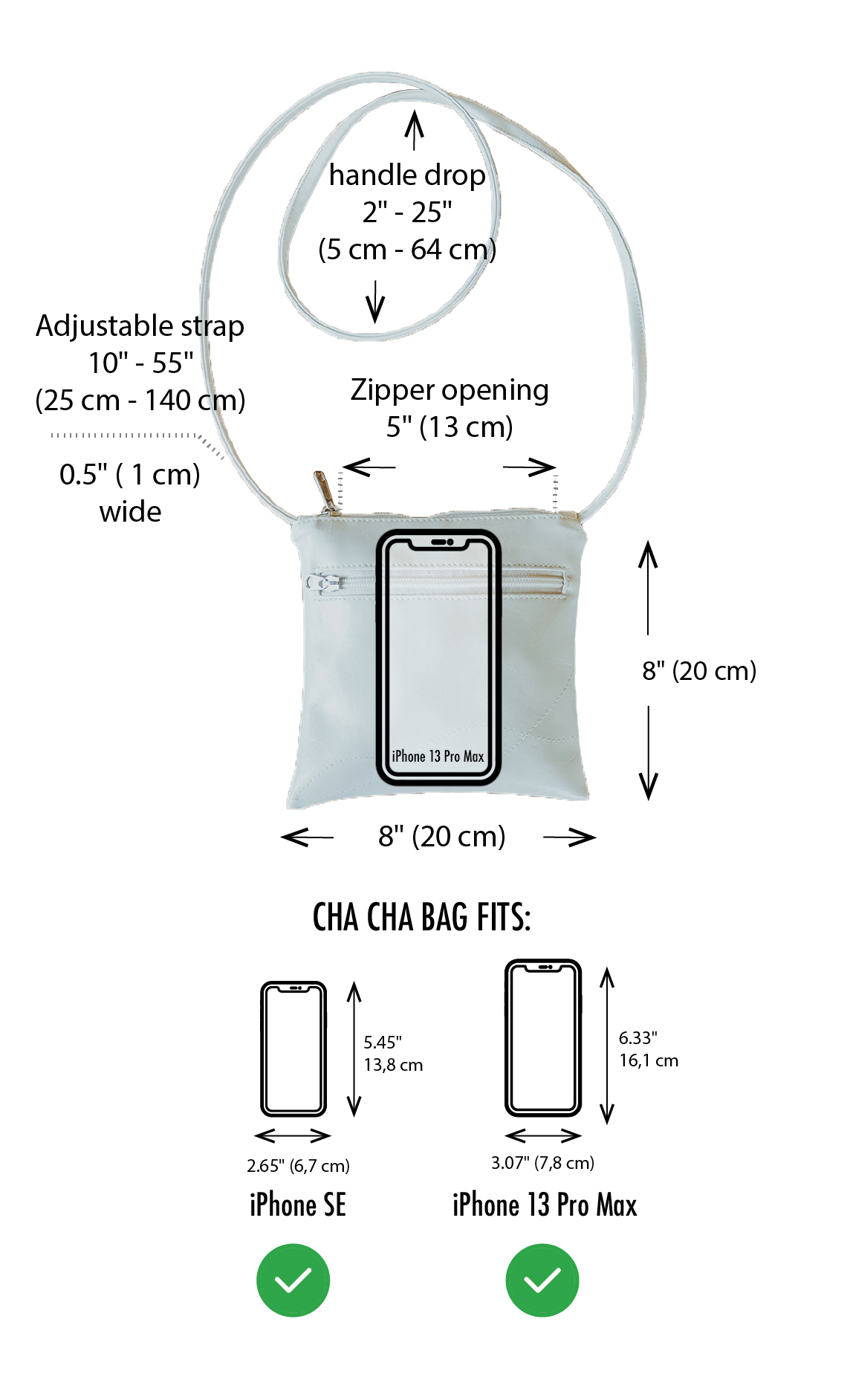 Cha Cha Small Crossbody Bag from Glazed Vegan Leather made in USA#color_teal