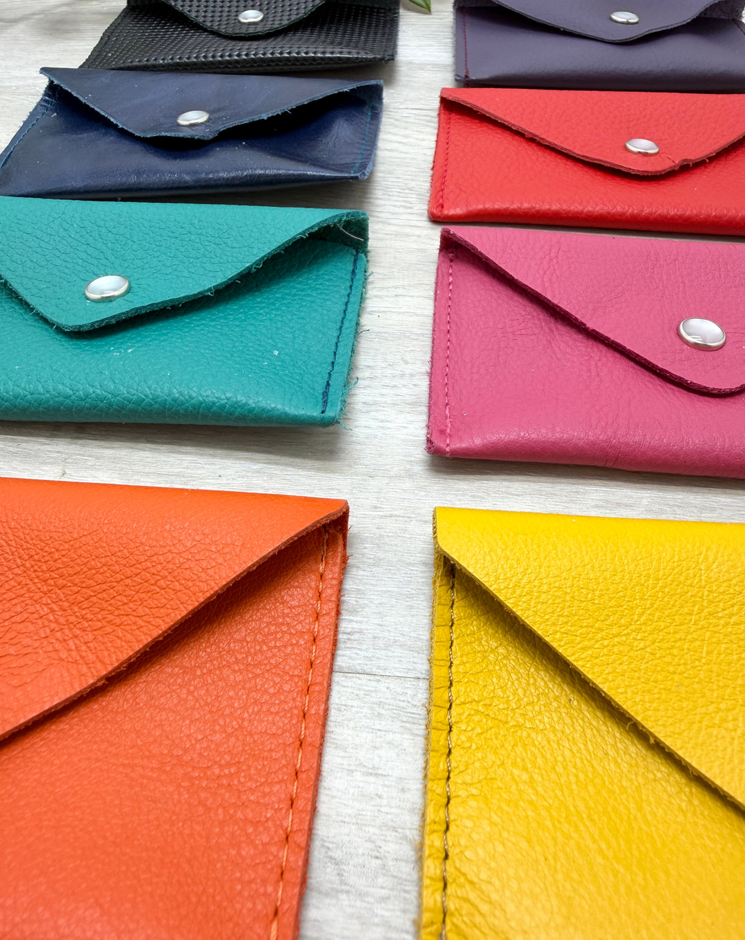 Card Case Wallet - Recycled Leather