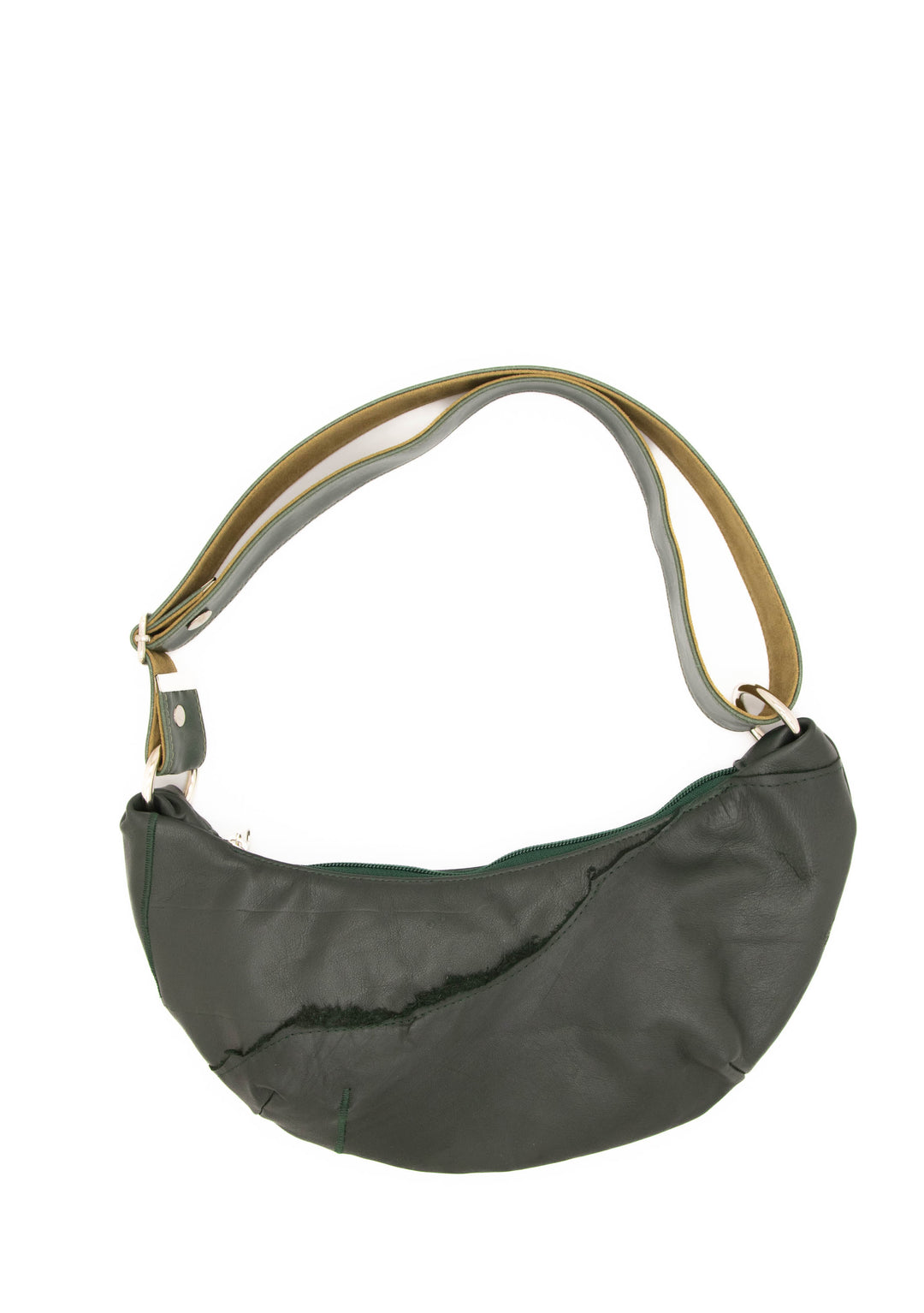 Cabaret Small Hobo Bag - Hunter Green Leather