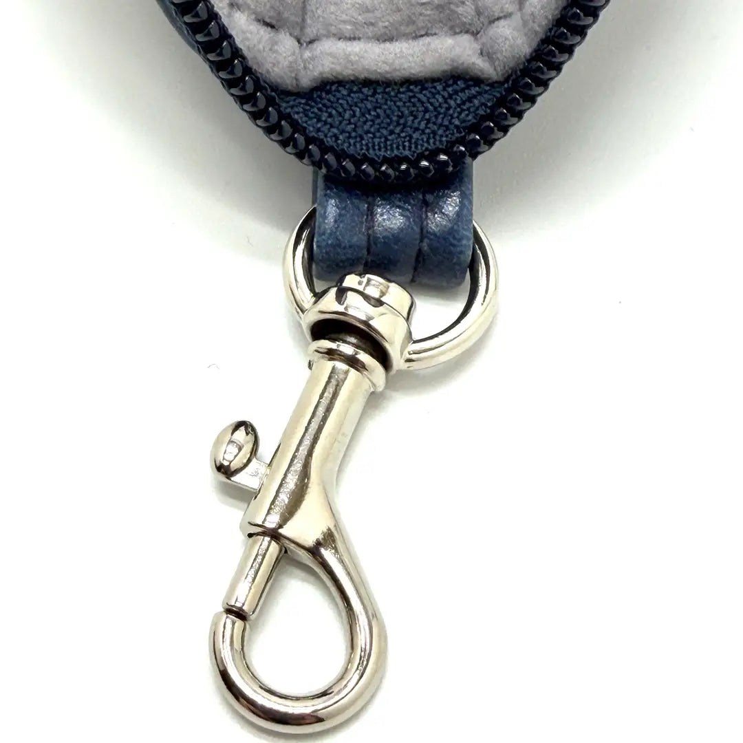 Cushioned Glasses Cases with ZIpper closure and Clip