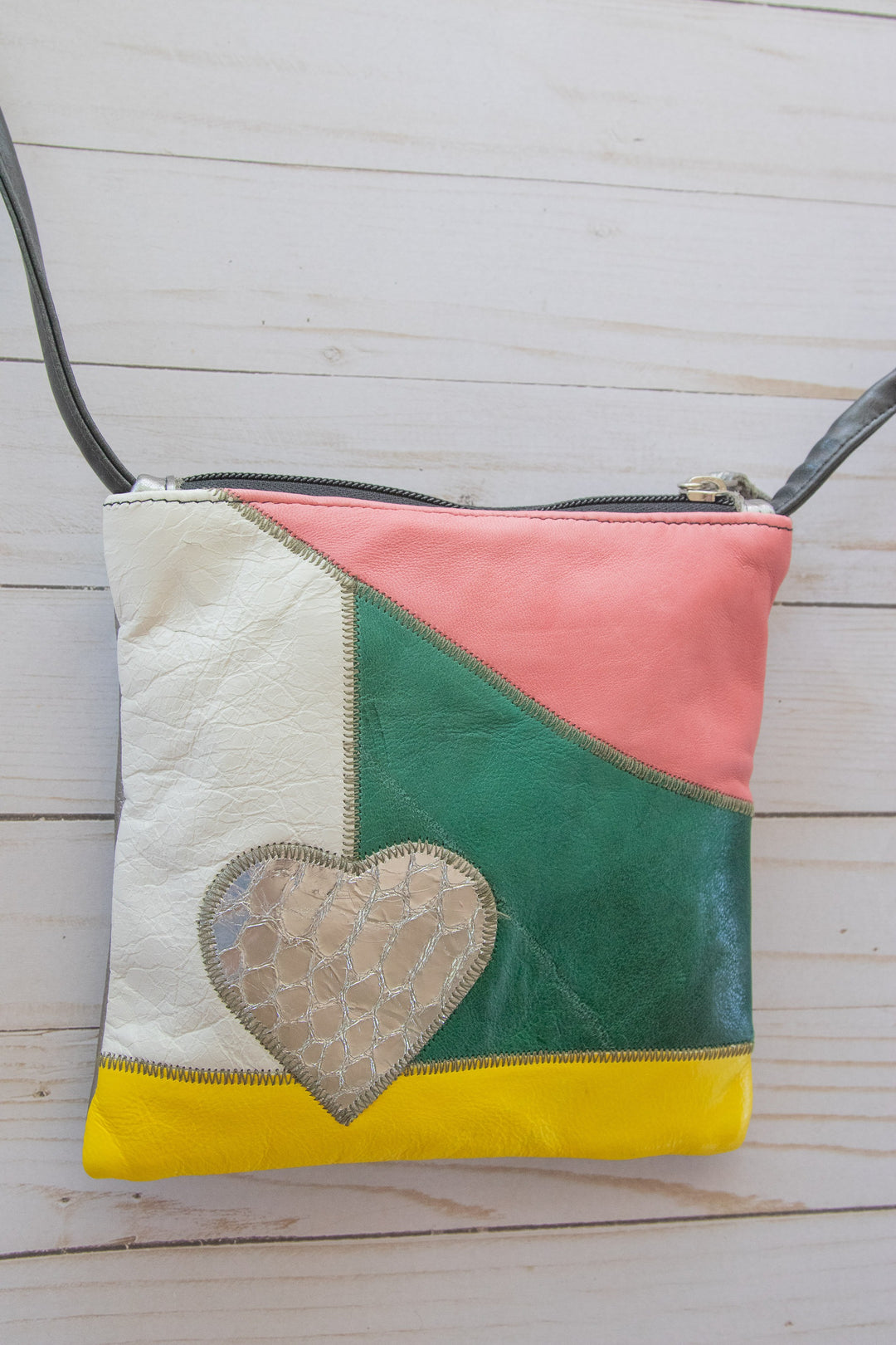 Cha Cha Small Crossbody Bag - One of a Kind - Patchwork