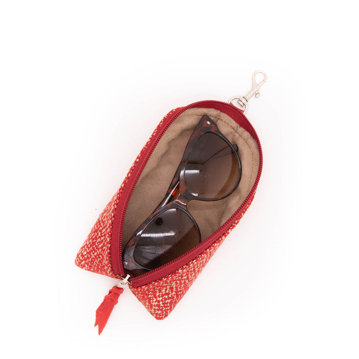 Glasses Cases made in USA#color_red-tweed
