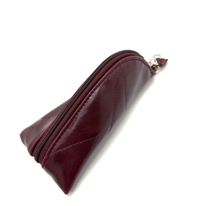 Cushioned Glasses Cases with ZIpper closure and Clip