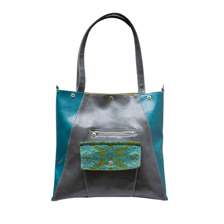 Metier Tote - Grey with Auntie Mame Pocket