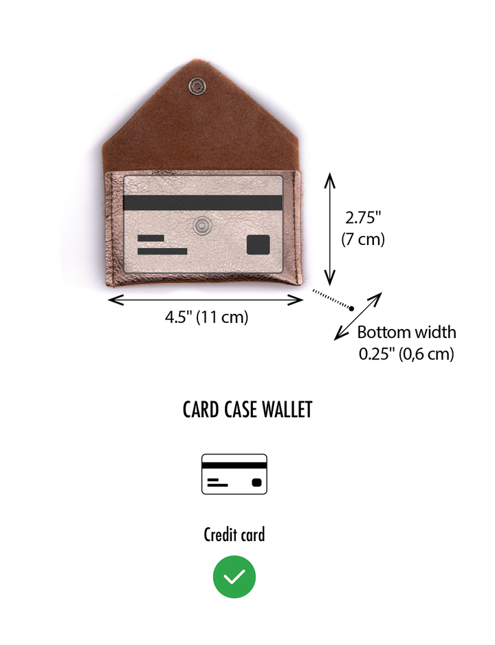 card case wallet measurements