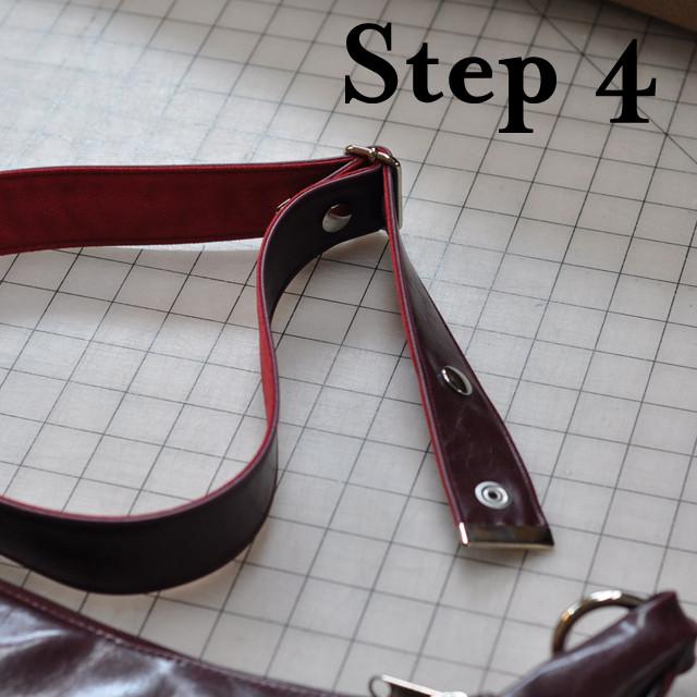 step 4 of how to attach Adjustable Strap - 1.5" Wide X 48" Long