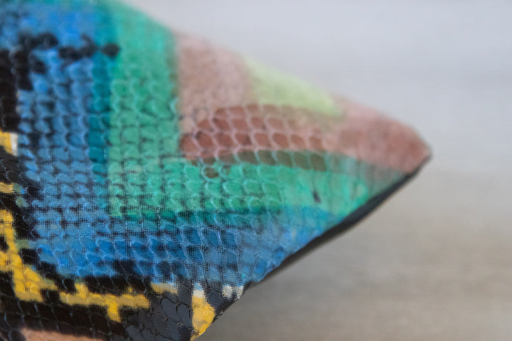 Bossa Nova - Rainbow Python Leather