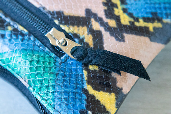 Bossa Nova Medium Crossbody Bag - Rainbow Python Leather