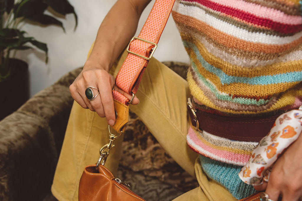 Limited Edition Adjustable Crossbody Strap - Peachy Keen