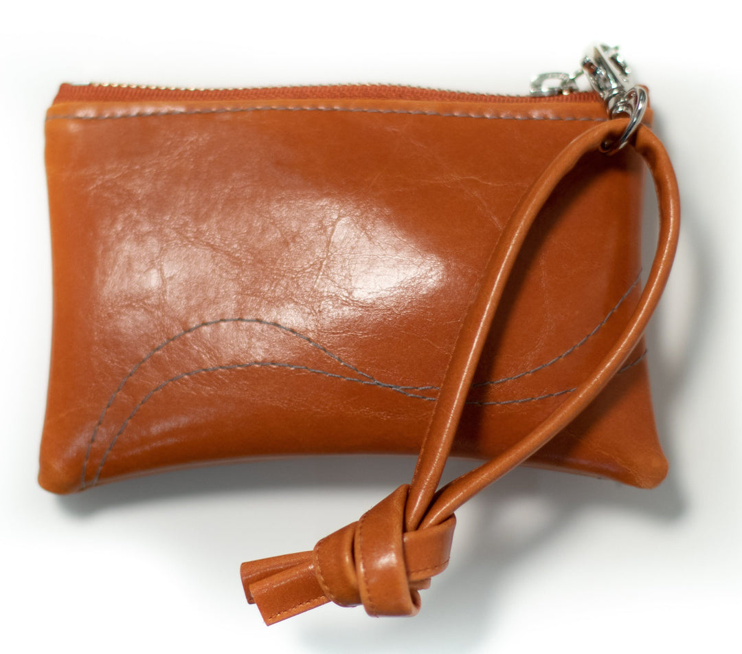 Small Valet Pouch Butterscotch Vegan Leather